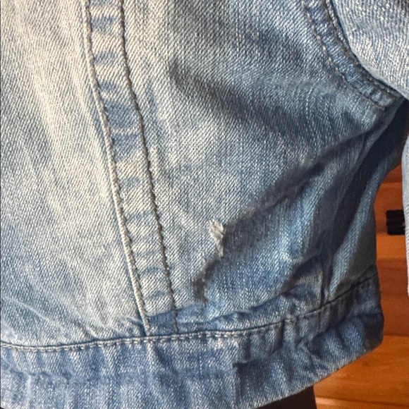 Distressed Jean Jacket - Picture 4 of 4